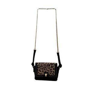 TopShop Black and brown crossbody bag